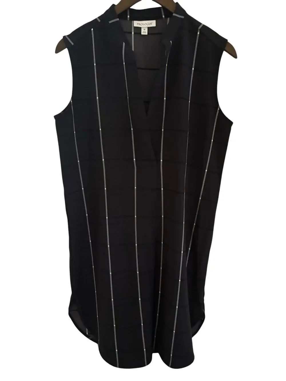 Prologue Sleeveless V-Neck Tunic Dress Woman’s Size M